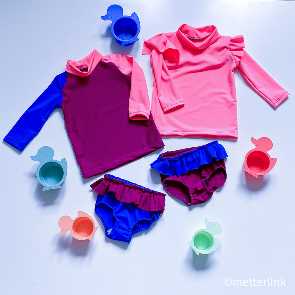metterlink naeht: UV Kleidung von Erbsenprinzessin und Badehose Cosi Swimsuit und Fedora Hat