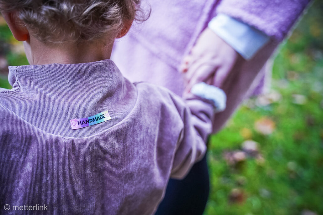 metterlink näht: Das Poncke, eine Herbstjacke aus Cord